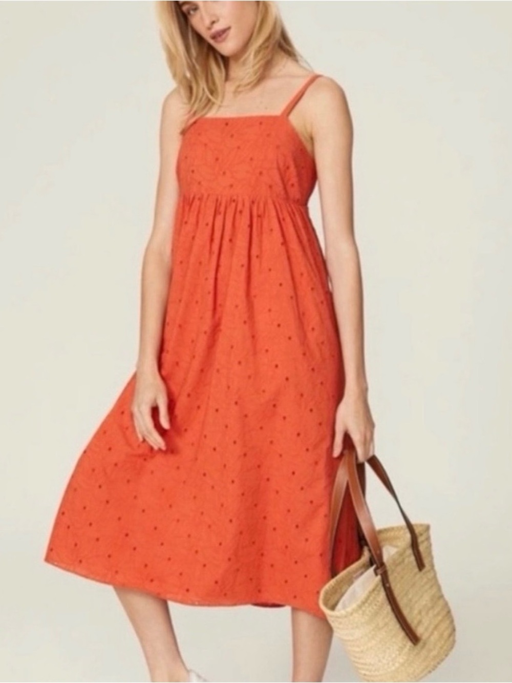 Madewell Eyelet Maxi Dress - Lightweight Summer Sundress